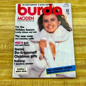 Vintage Burda magazine